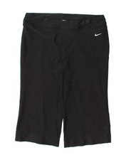 Bermuda esportiva feminina Nike EUA 12/14 grande poliéster preta CO93 comprar usado  Enviando para Brazil