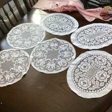 Vintage lace placemats for sale  ROSSENDALE