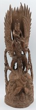 Holz statue vishnu gebraucht kaufen  München