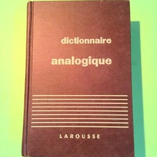 Dictionnaire analogique larous d'occasion  Expédié en Belgium