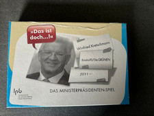 Ministerpräsidentenspiel unte gebraucht kaufen  Bisingen