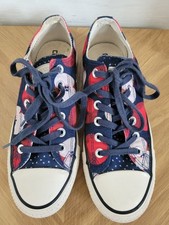 Converse Chuck Taylor All Star Shoes Apple Print Low Top Sneakers Women's Sz 7.  na sprzedaż  PL