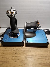 Usado SAITEK Digital X45 Joystick e Controle de Voo Acelerador Não Testado comprar usado Usado SAITEK Digital X45 Joystick e Controle de Voo Acelerador Não Testado comprar usado  Enviando para Brazil