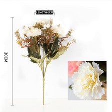Silk peony artificial for sale  UK