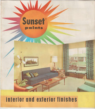 Vtg mcm sunset for sale  Manchester