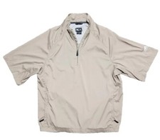 Jaqueta de golfe ADIDAS GOLF corta-vento masculina grande à prova de clima 1/4 zíper manga 1/5 comprar usado  Enviando para Brazil