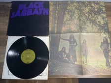 BLACK SABBATH Master Of Reality 1971 LP Vinyl Warner Bros. Album W/ Poster comprar usado  Enviando para Brazil