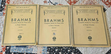 Brahms complete works for sale  San Manuel