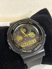 Raro Vintage Casio Speed Memory AW-20 Relógio Esportivo Masculino Ana-Digi Mod. 384 JDM, usado comprar usado  Enviando para Brazil