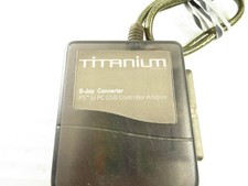 Adaptador de controle USB titânio S-Joy PS/PS2 para PC conversor de computador, usado comprar usado  Enviando para Brazil