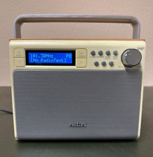 Philips AE5020/12 tragbares DAB+ FM Radio / Vintage / Retro / Beige / Holz comprar usado  Enviando para Brazil