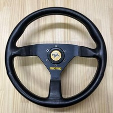Volante momo couro preto #PC6V08 comprar usado  Enviando para Brazil