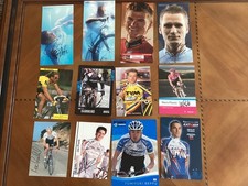 Cyclisme autographe coureurs d'occasion  France