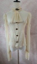 Chemise transparente beige d'occasion  Soorts-Hossegor