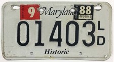 Vintage maryland 1988 for sale  Bloomsburg
