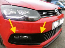 VW POLO R LINE BRILHO PRETO ALTO BRILHO GRADE DE FAROL DE NEBLINA GENUÍNA ESQUERDA DIREITA 6R 6C comprar usado  Enviando para Brazil