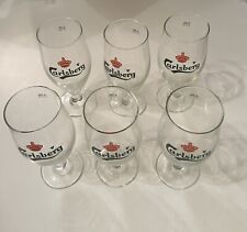 carlsberg beer glasses for sale  WOKING