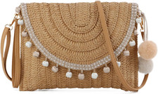 Pochette paglia donne usato  Roma