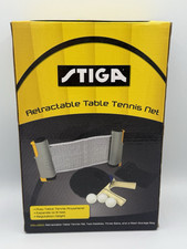 Rede de tênis de mesa retrátil STIGA, 2 bolas de pingue-pongue, usado comprar usado  Enviando para Brazil
