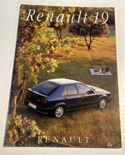 Usado, Notice Commerciale RENAULT 19 avec Teintes  - Juin 1995 - Bel Etat. comprar usado  Enviando para Brazil