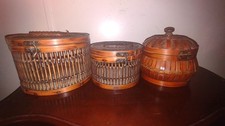 Wicker baskets lids for sale  Manvel