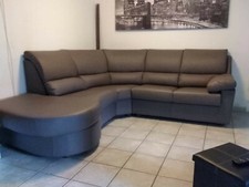 Divano eco pelle usato  Agrate Brianza