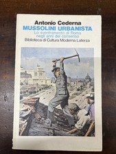 Mussolini urbanista. sventrame usato  Mogliano Veneto