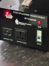 Step voltage transformer for sale  CLYDEBANK