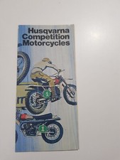 Depliant husqvarna competition usato  Trebisacce