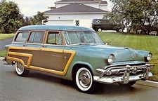 1954 Ford V8 Country Station Wagon - NJ Wall Roaring 20 cartão postal automático K10 comprar usado  Enviando para Brazil