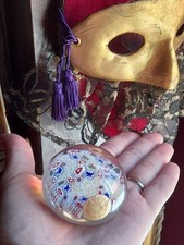 Fermacarte originale murano usato  Ciampino