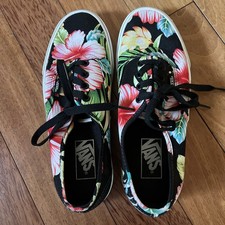 Tênis de cadarço VANS autêntico padrão havaiano fora da parede cano baixo comprar usado  Enviando para Brazil
