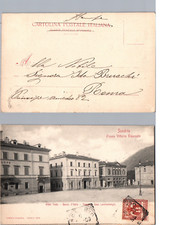 Cartolina sondrio hotel usato  Castione Andevenno