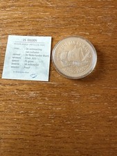 Silbermünze niederlande 25 gebraucht kaufen  Penzlin