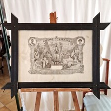 Quadro stampa antica usato  Pescara