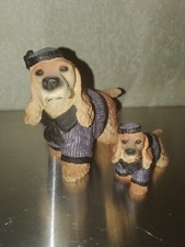 Cocker spaniel figurines for sale  Hico