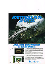 Advertising 1981 moulinex d'occasion  Expédié en Belgium
