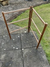 Vintage foldable wooden for sale  SLEAFORD
