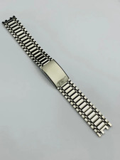Vintage Mido 1970's atraente pulseira de relógio de aço inoxidável fina, Novo Estoque Antigo, comprar usado  Enviando para Brazil