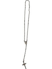 Unbranded silver rosary for sale  DARTFORD
