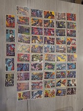 Cartões de chiclete A&BC BATMAN 1966 CONJUNTO COMPLETO X55 (logotipo de taco preto, sem painel de fã-clube). comprar usado  Enviando para Brazil