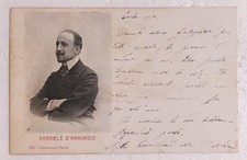 Gabrirle annunzio cartolina usato  Prato