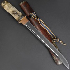 ESPADA KATANA JAPONESA ANTIGA NIHONTO TANTO HIROMITSU 廣光 assinada com KOSHIRAE SEM RESERVA!! comprar usado  Enviando para Brazil