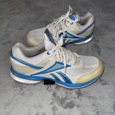 Używany, Niebiesko-białe damskie buty do biegania/tonizujące Reebok EasyTone rozmiar 8 na sprzedaż  Wysyłka do Poland