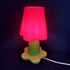 Lampe vintage fleurs d'occasion  Villefranche-sur-Saône