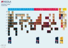 Indola colour chart for sale  UK