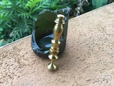 Vintage turned brass for sale  USA