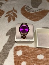 Relógio feminino Michael Kors MK3293 Slim Runway ouro rosa comprar usado  Enviando para Brazil