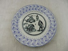 Ancienne assiette rébus d'occasion  Seingbouse