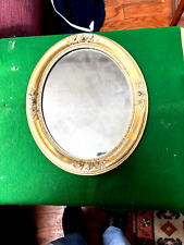 vintage gilded oval mirror for sale  Medford